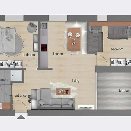 Haus Jomeity Lägenhet