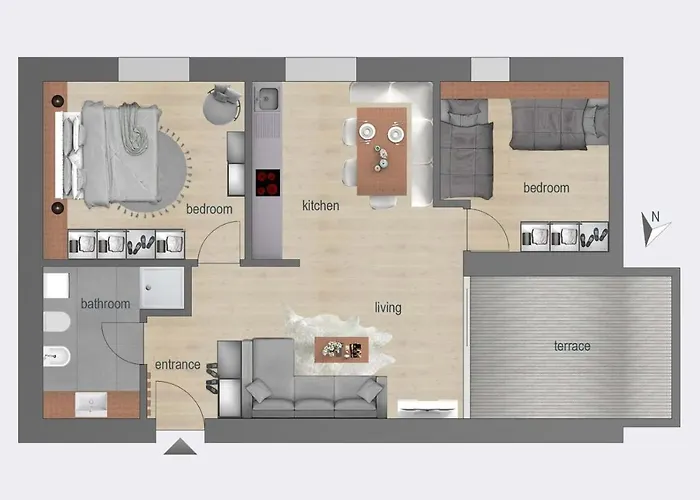 Haus Jomeity Lägenhet